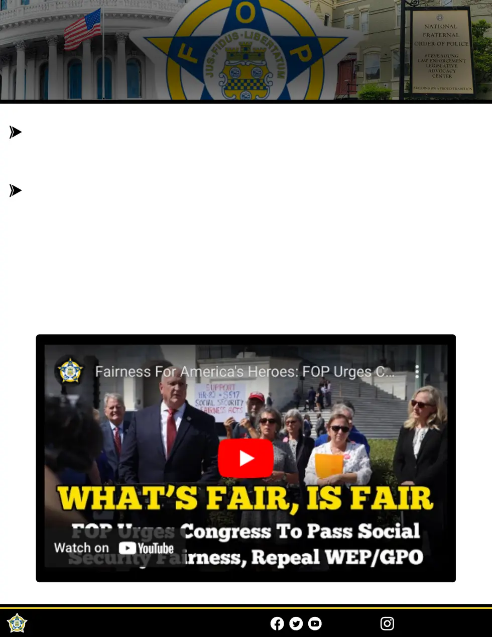 FOP Update - 15 September 2023