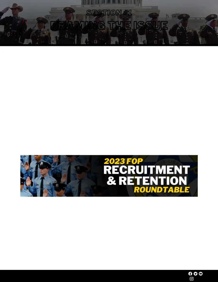FOP Policy Paper: Recruitment and Retention